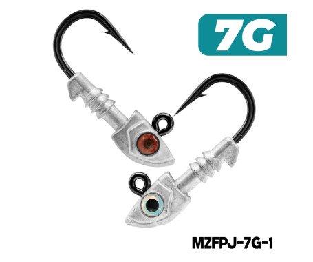 AQUA MARINE - Predator Jighead - 7G (Hook: 32833UN-BN 1/0)